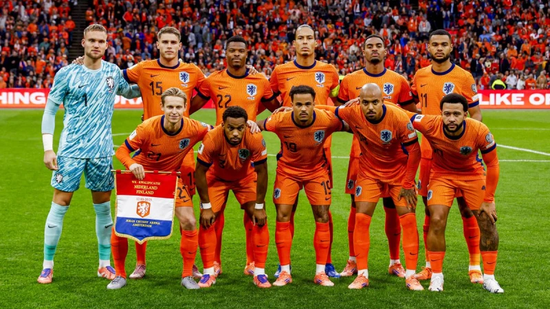 7 landen hebben lagere odds dan NL voor het WK