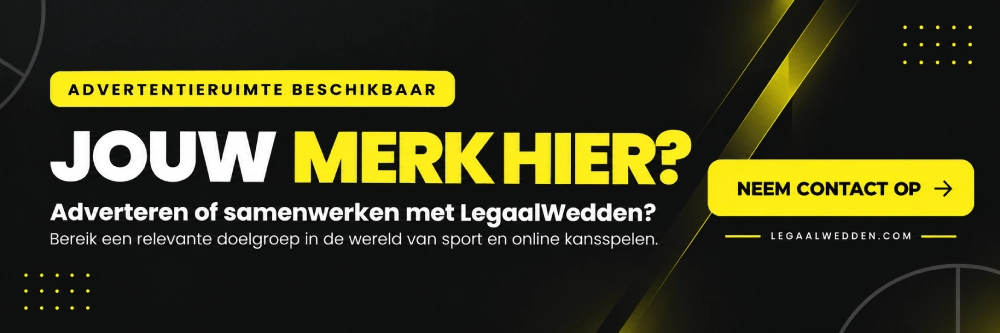 Legaalwedden horizontal advertising banner