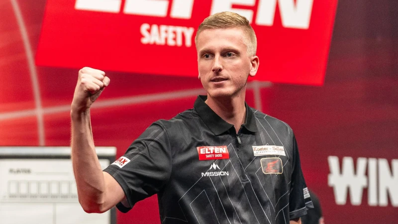 Wessel Nijman kan wederom niet met de druk om gaan op het hoogste niveau