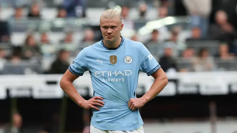 Haaland een doelpunt verwijdert van record