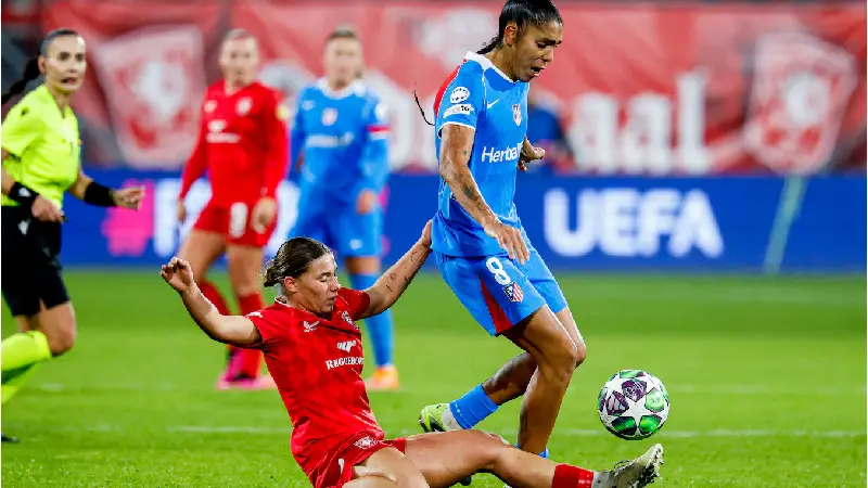 FC Twente Atletico Madrid vrouwen Champions League