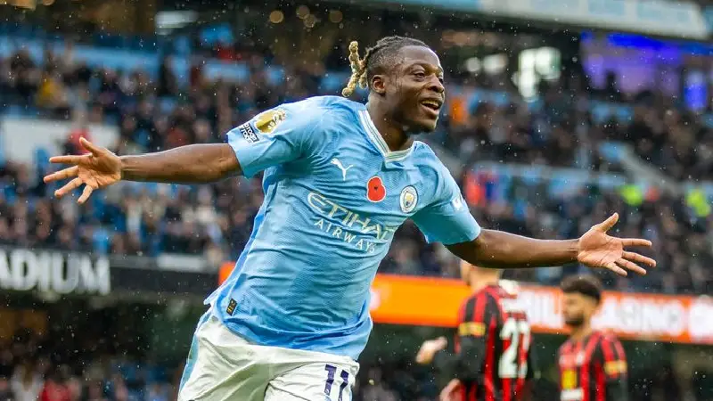 Jeremy Doku Manchester City Liverpool