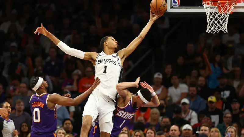 Wembanyama 2 weken roulatie