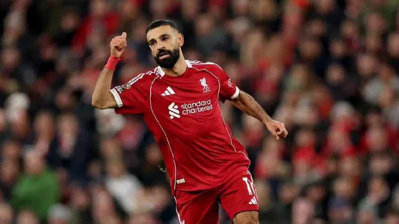 salah record liverpool brighton