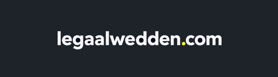 Legaalwedden.com Official Logo Dark Mode V.2