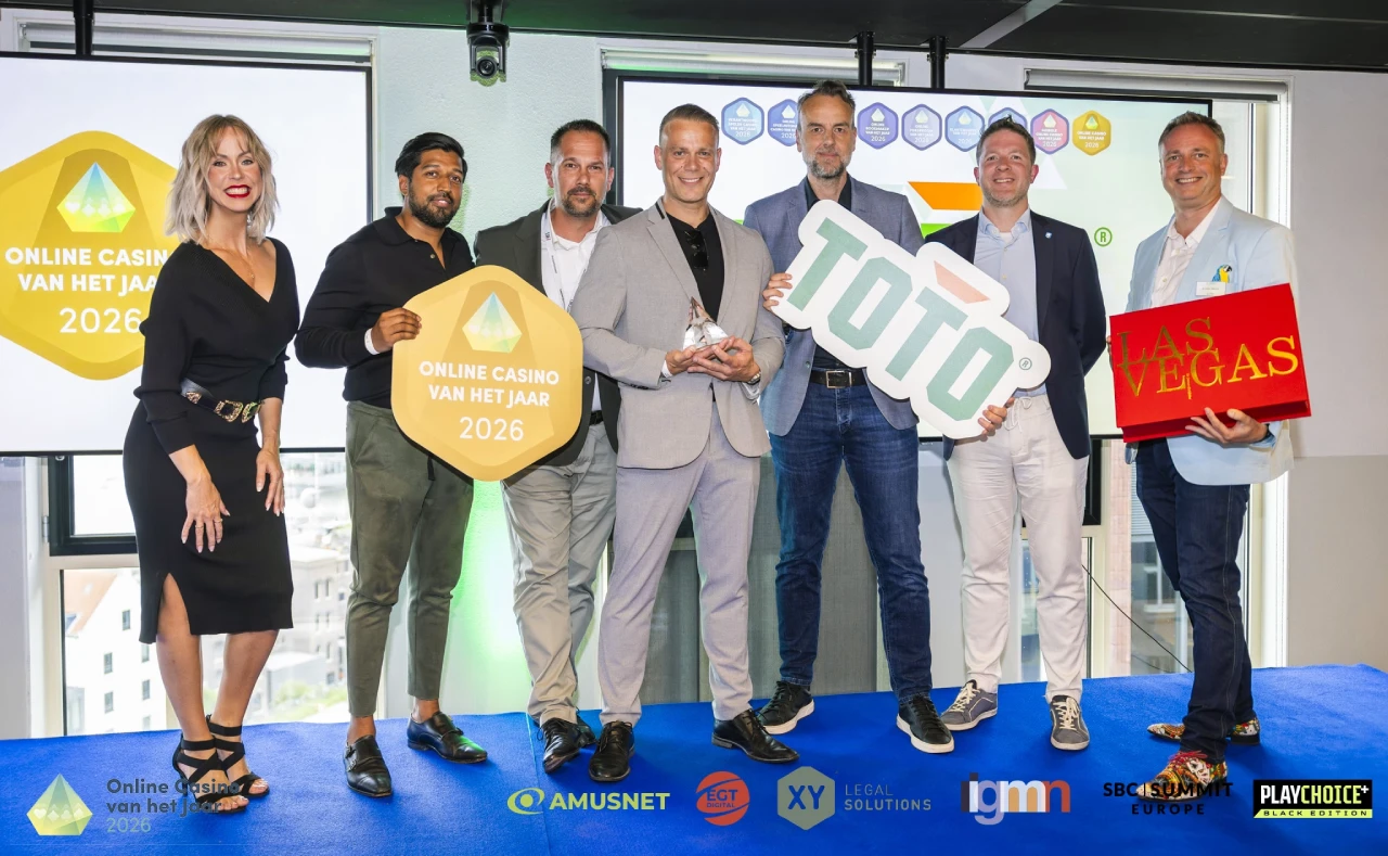 TOTO opnieuw uitgeroepen tot Online Casino van het Jaar