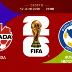 Canada vs Bosnië-Herzegovina: twee ambitieuze ploegen willen sterk aan WK beginnen